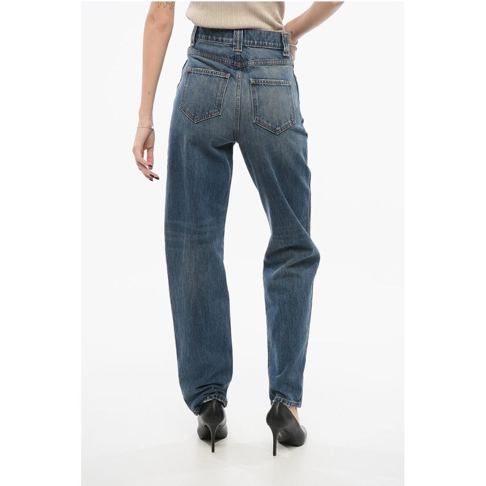 Khaite Slim Fit ALBI Denims with Belt Loops 19cm