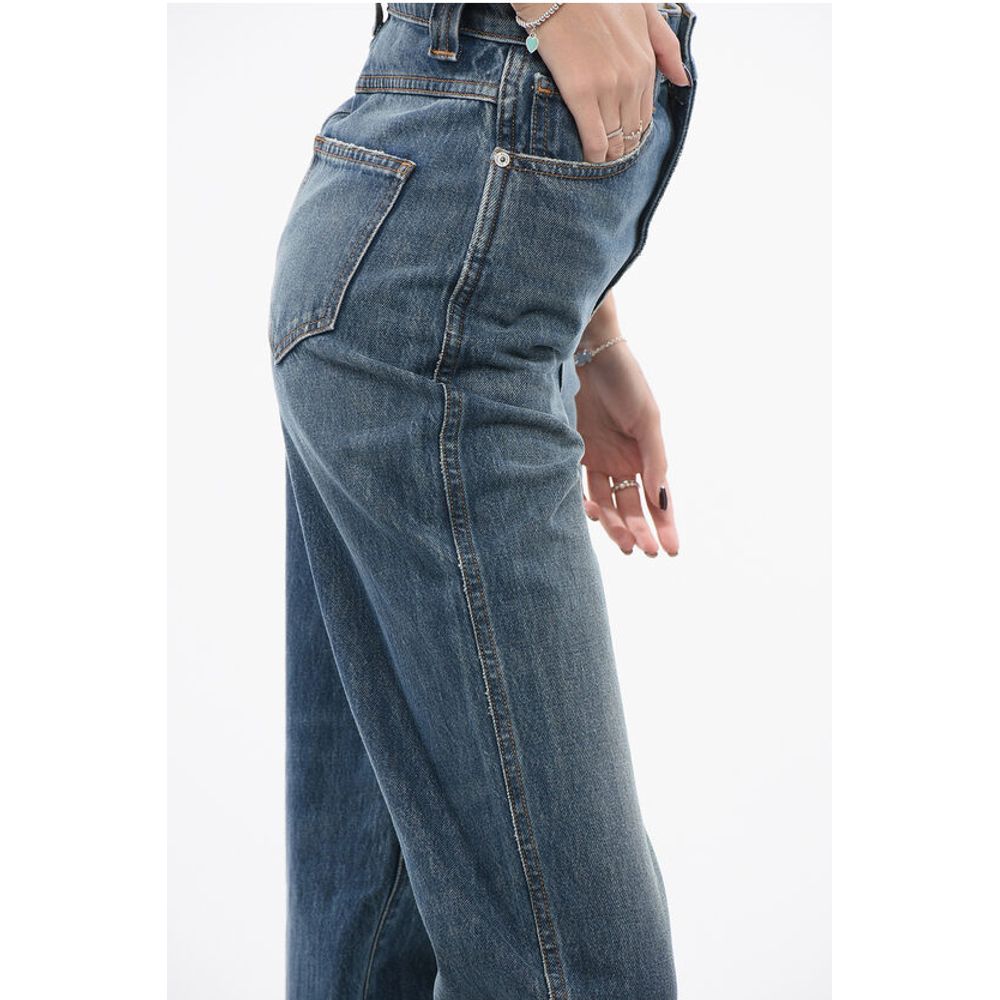 Khaite Slim Fit ALBI Denims with Belt Loops 19cm