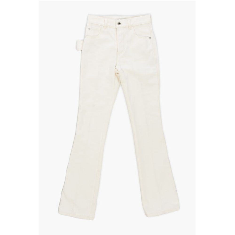 Bottega Veneta 5 Pocket Plain Colour Denim Pants