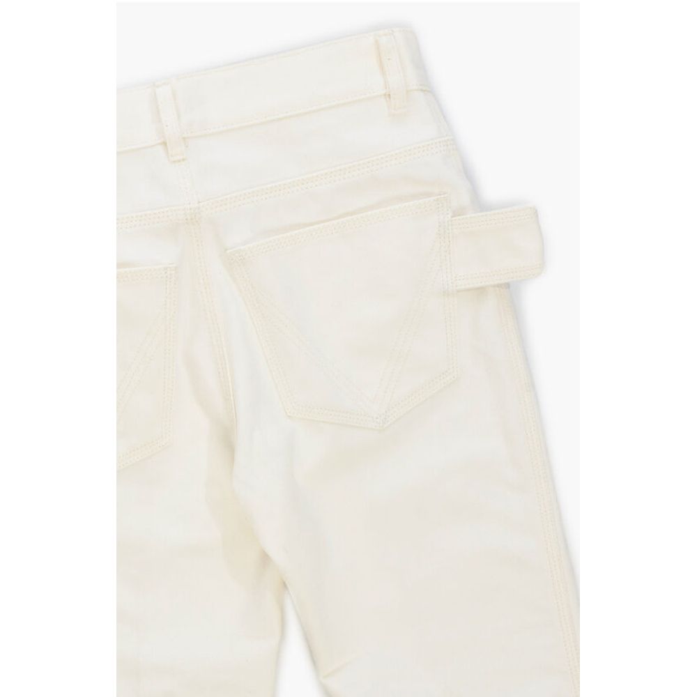 Bottega Veneta 5 Pocket Plain Colour Denim Pants
