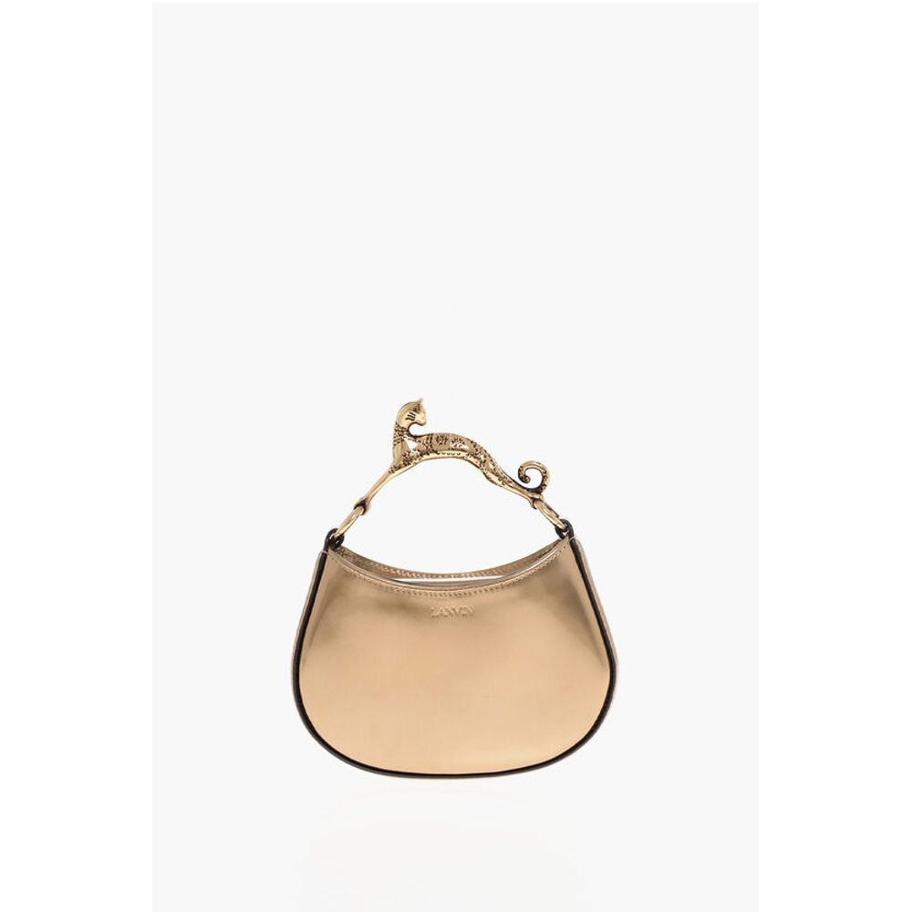 Lanvin Lamè Leather NANO Hobo Bag