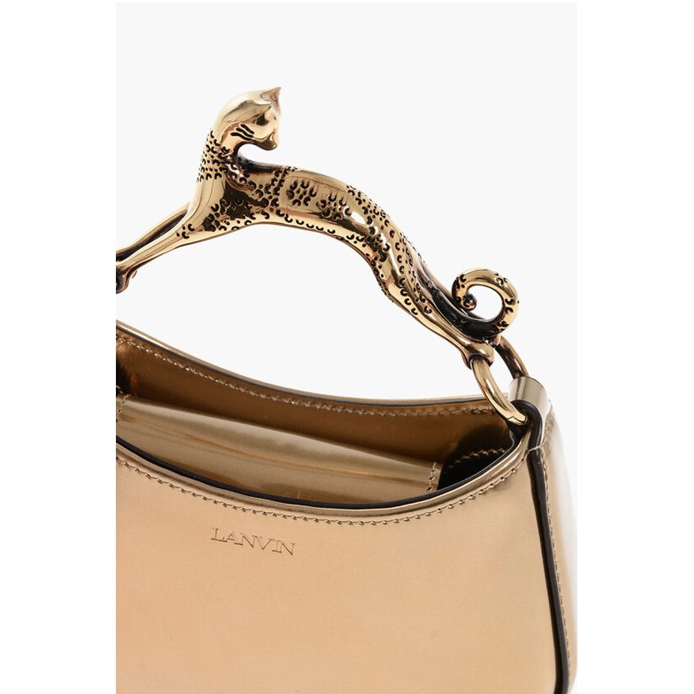 Lanvin Lamè Leather NANO Hobo Bag