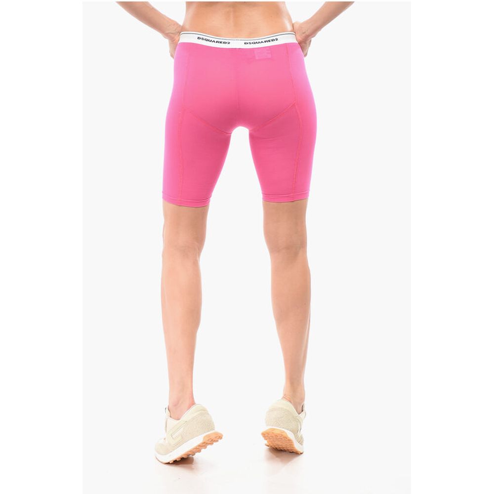 Dsquared² Underwear Cotton Blend Biker Leggings