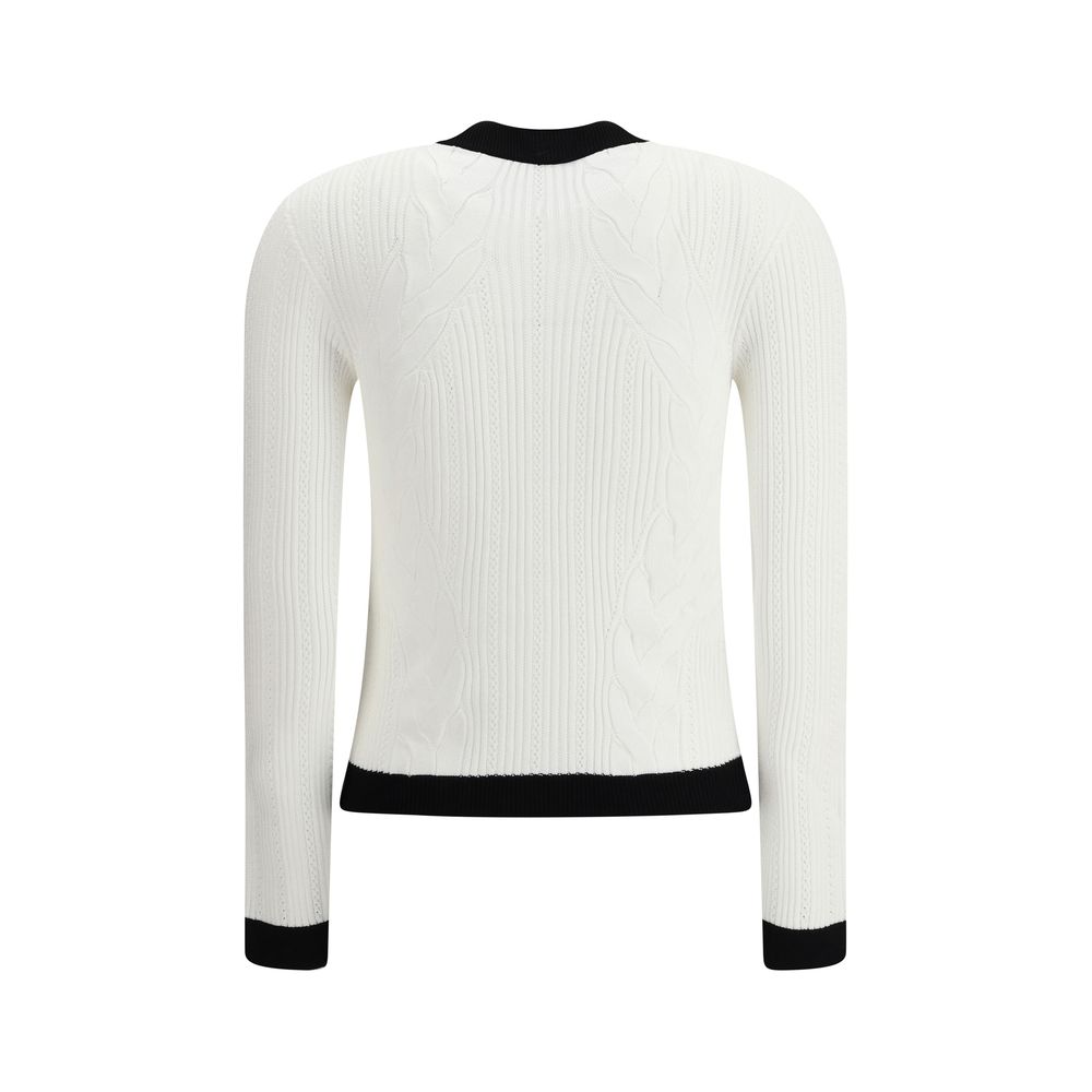 Balmain Contrast trim Cardiga