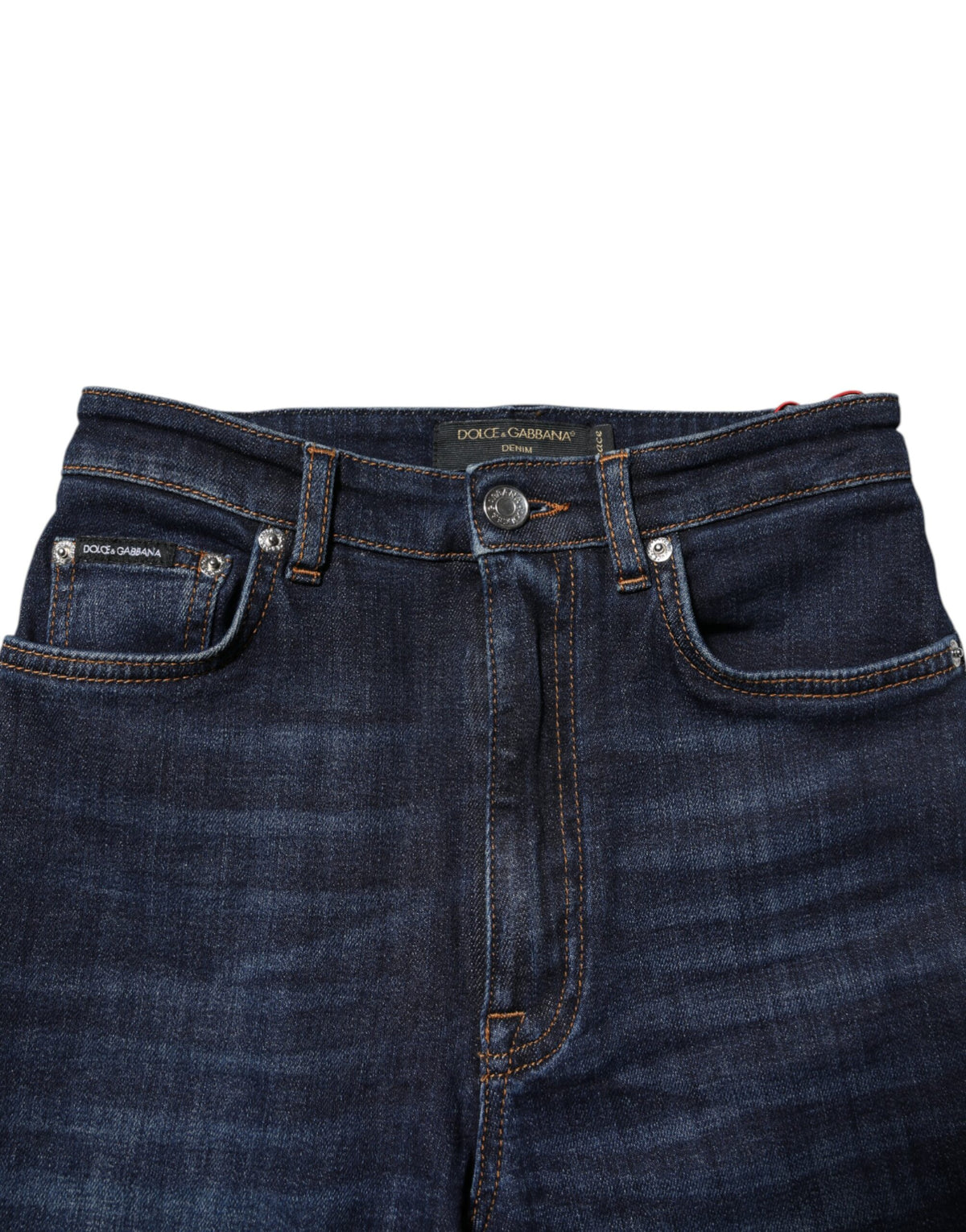 Dolce & Gabbana Blue GRACE High Waist Skinny Denim Jeans