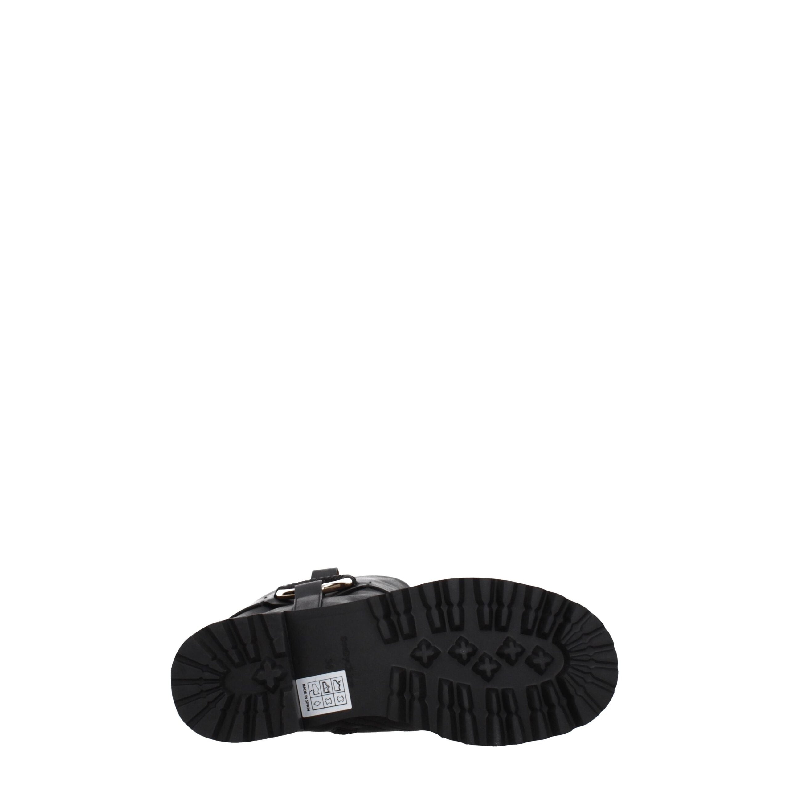 See By Chloé Black Leather Over The Knee