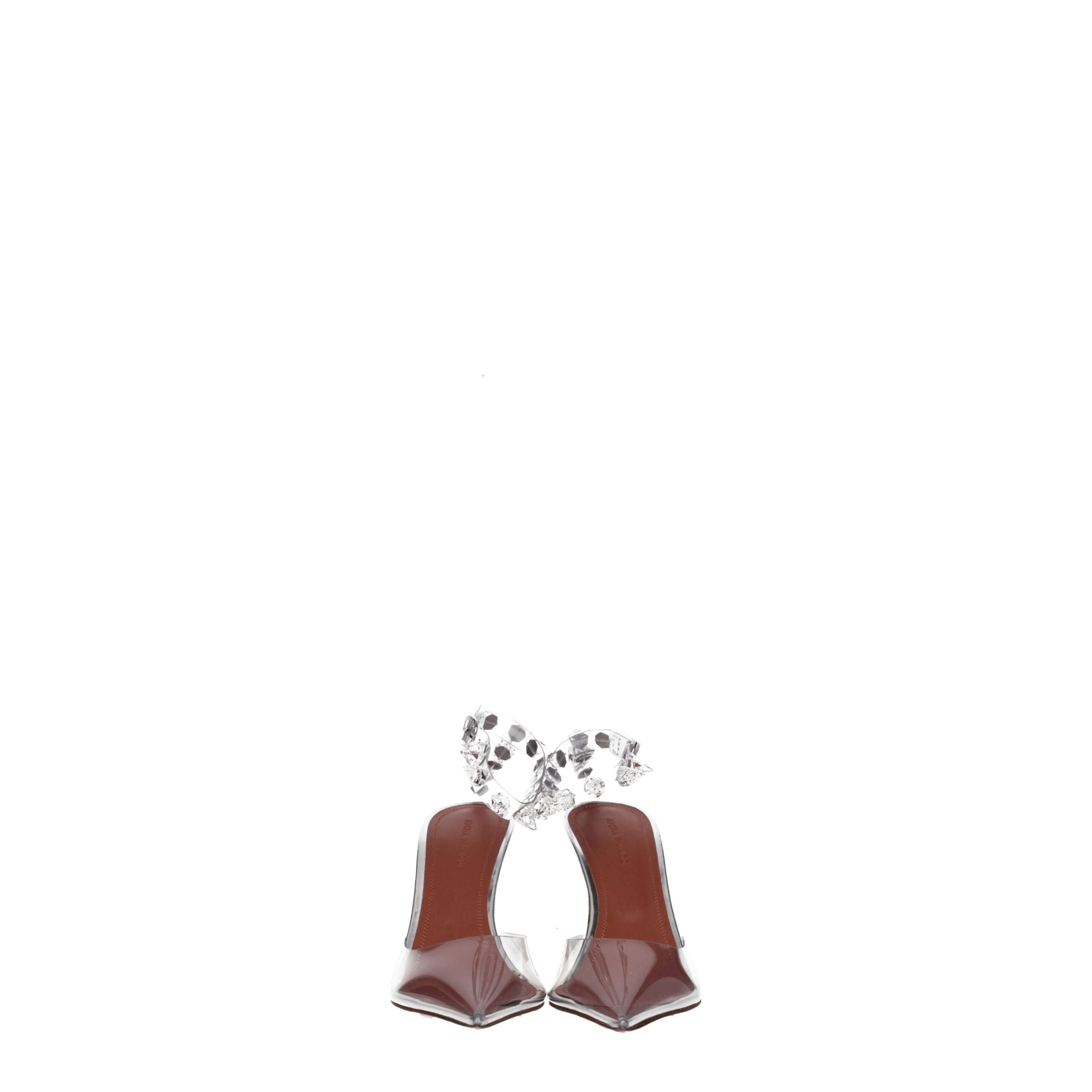 Amina Muaddi Transparent Pvc Pumps