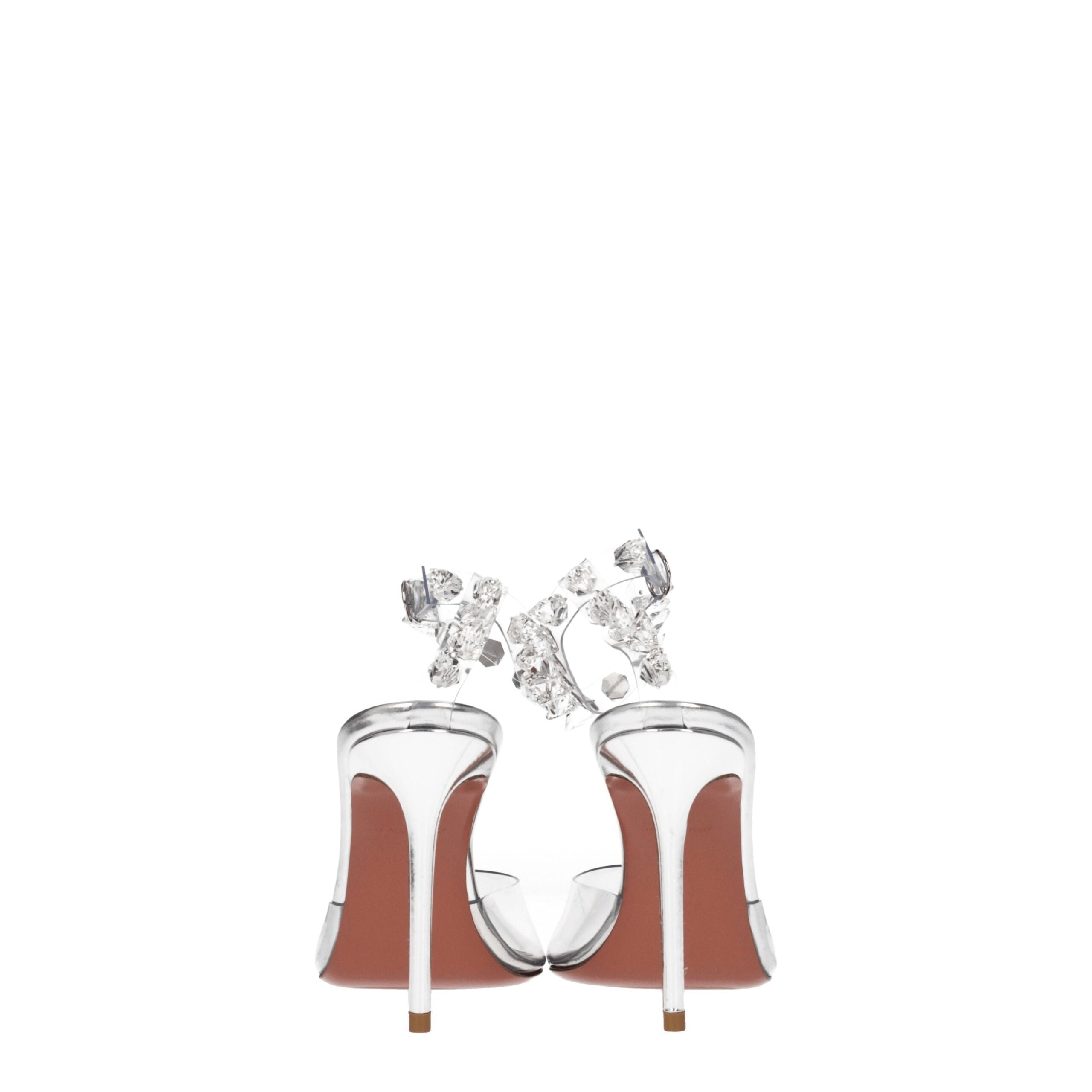 Amina Muaddi Transparent Pvc Pumps