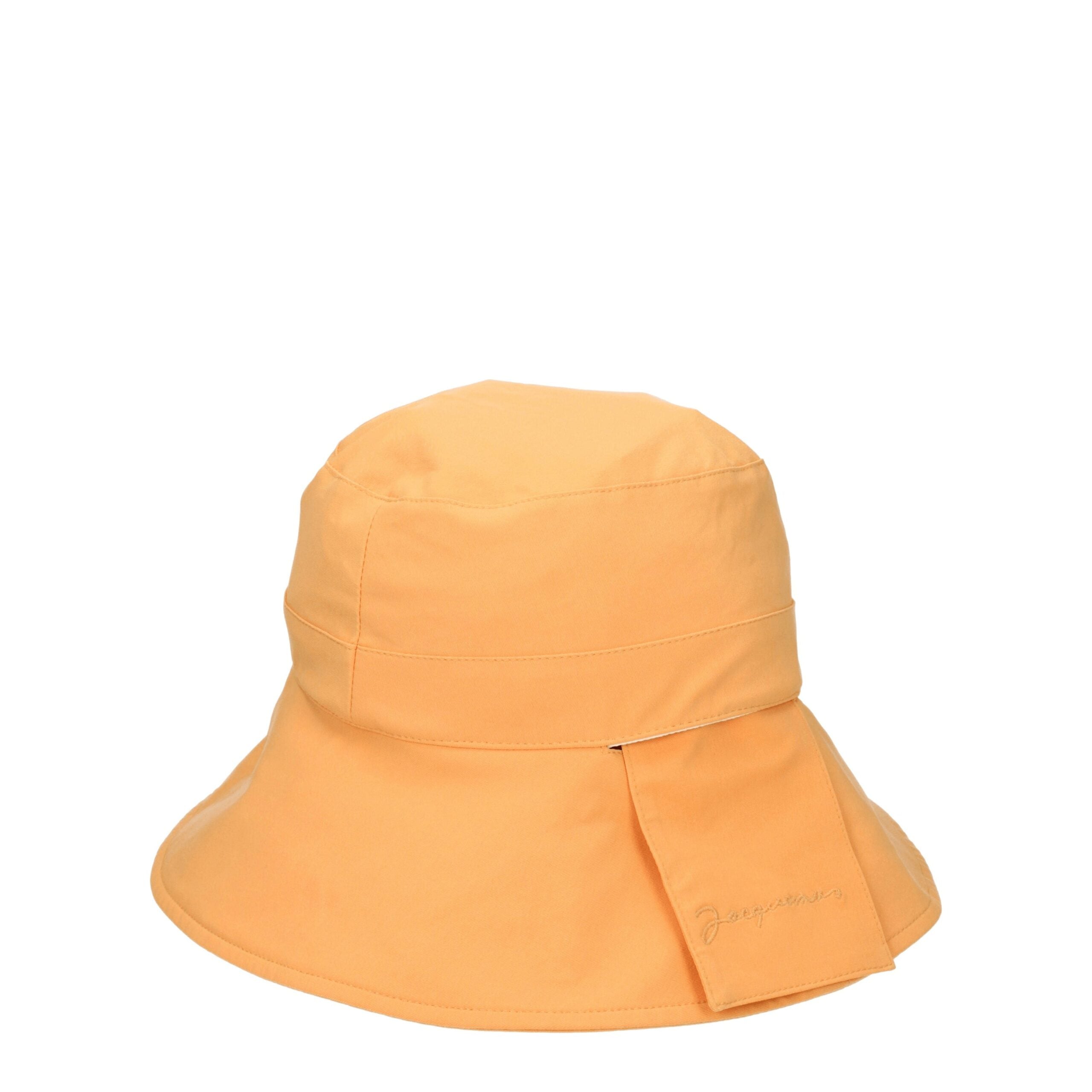 Jacquemus Orange Polyamide Bucket Hat