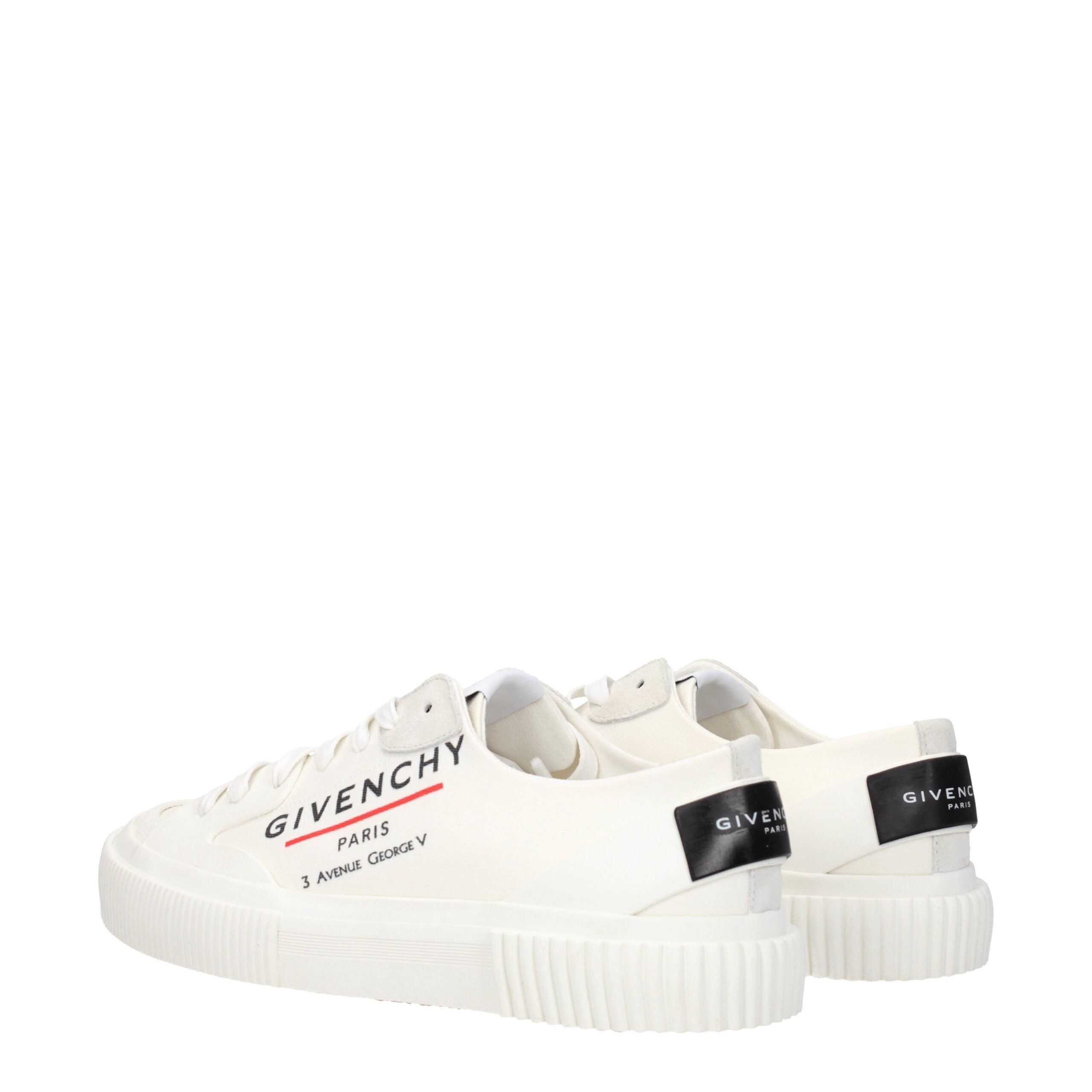 Givenchy Beige Fabric Low Top Sneakers