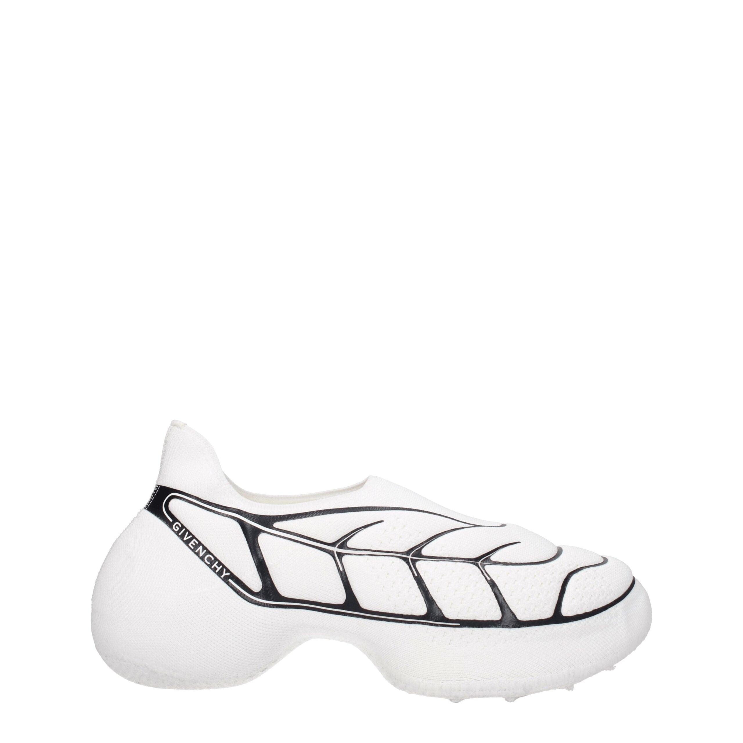 Givenchy White Fabric Low Top Sneakers