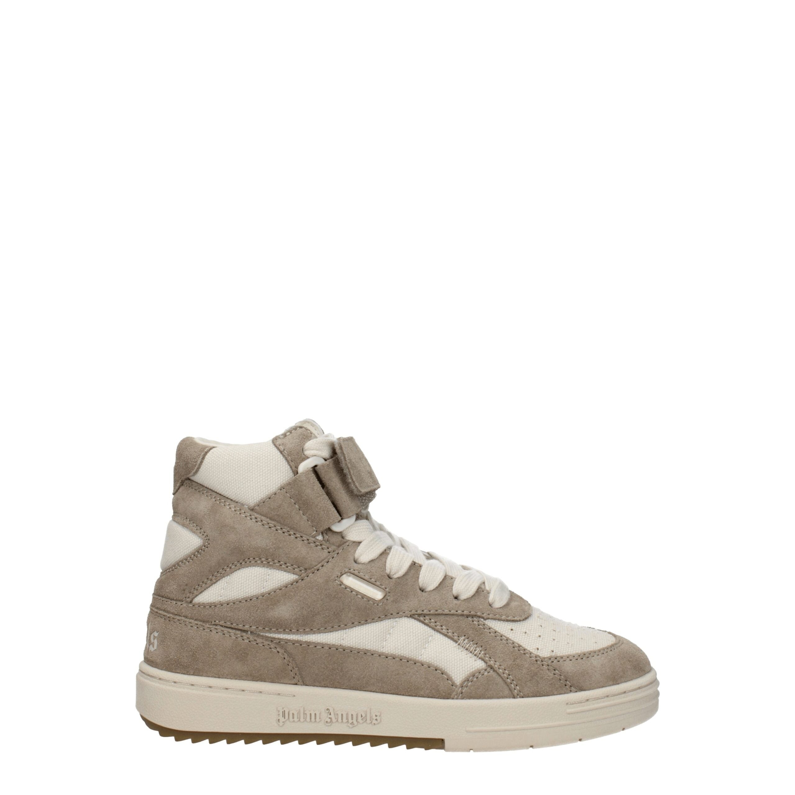 Palm Angels Beige Leather High Top