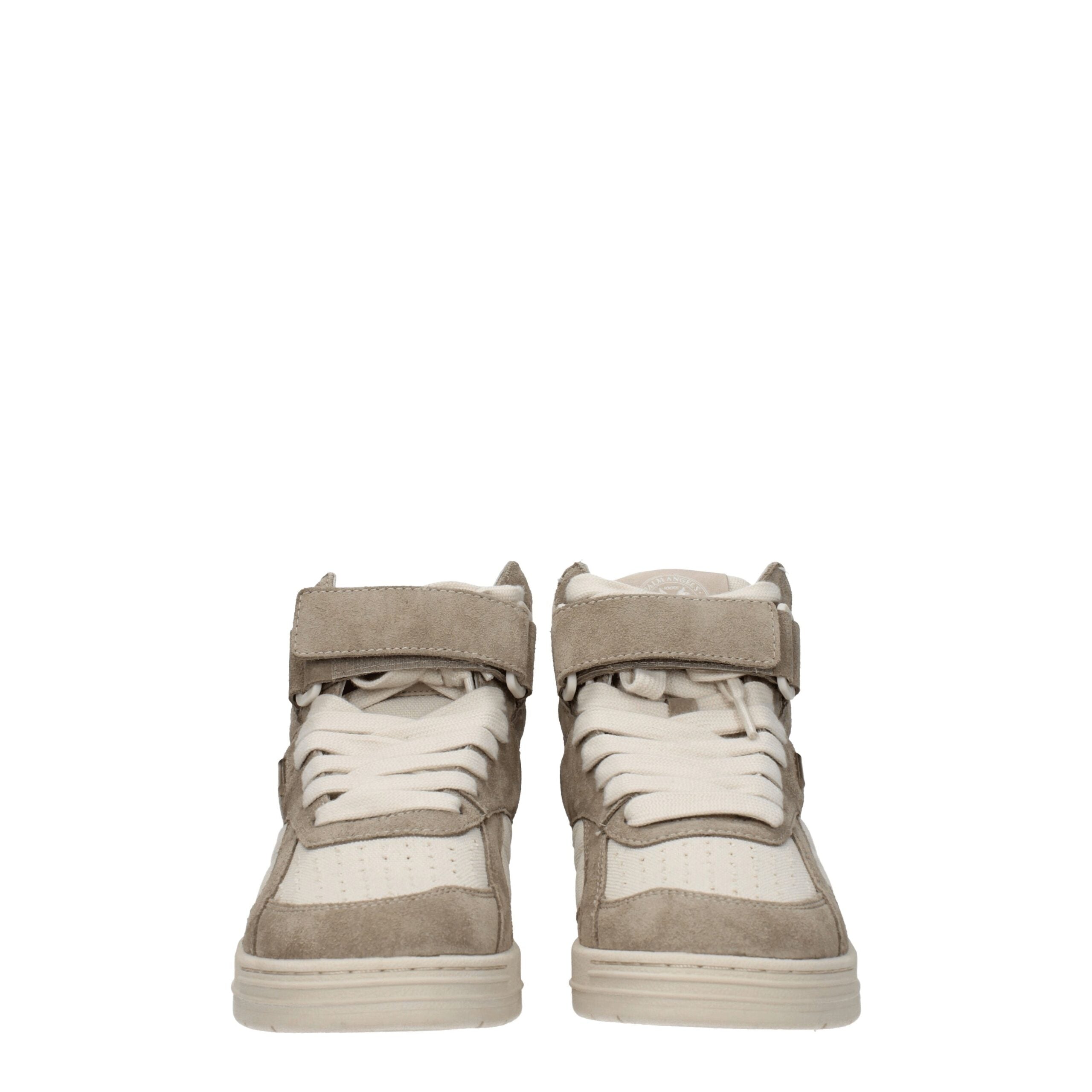 Palm Angels Beige Leather High Top