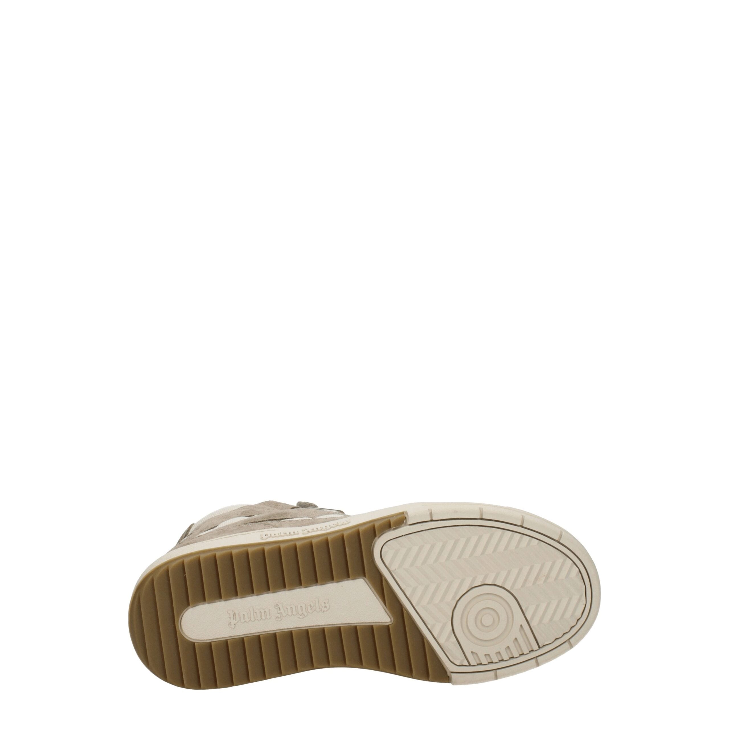 Palm Angels Beige Leather High Top