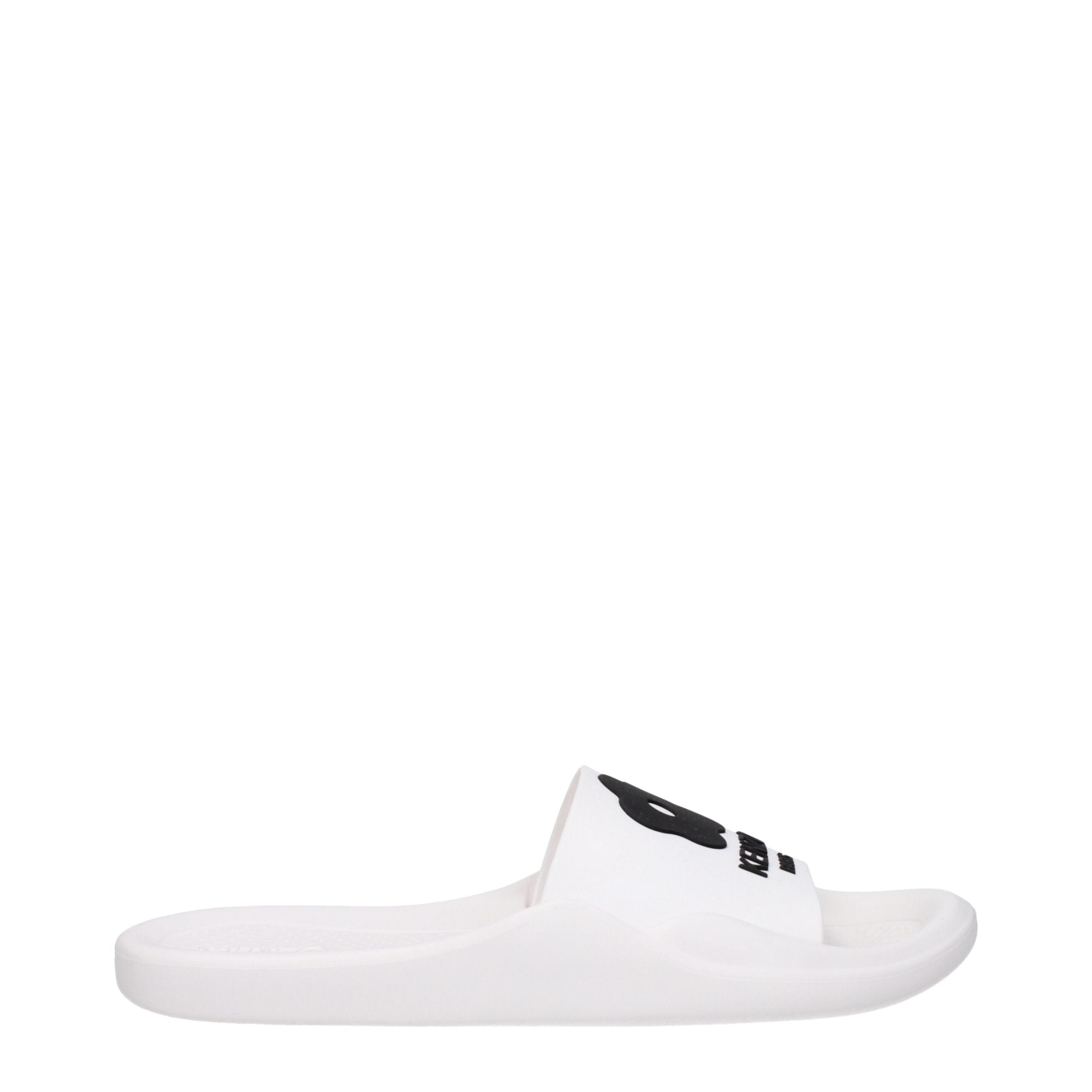 Kenzo White Cotton Slippers