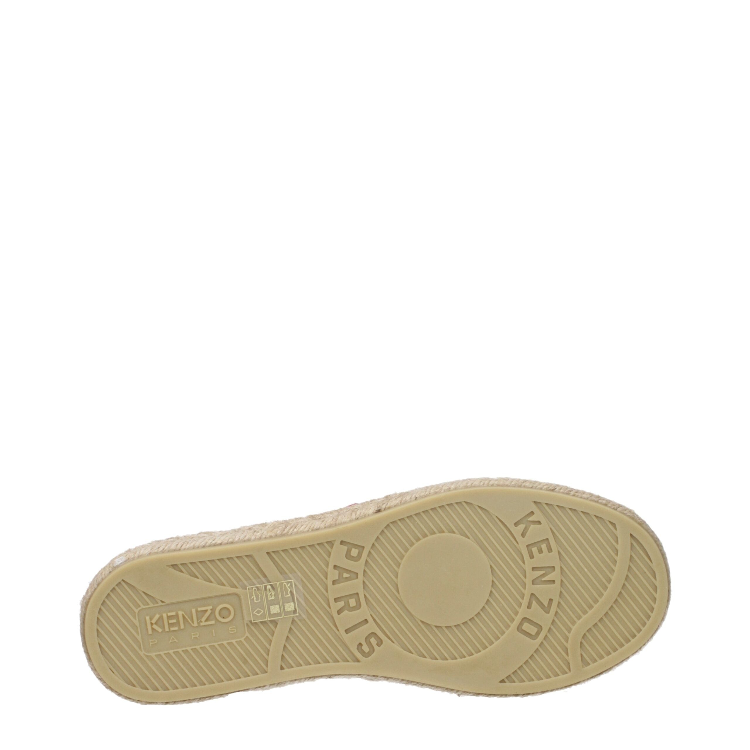 Kenzo Pink Fabric Espadrilles