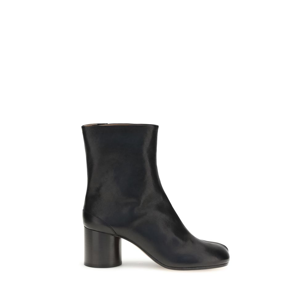 Margiela Black Lamb Ovis Aries Aries Ankle Boots