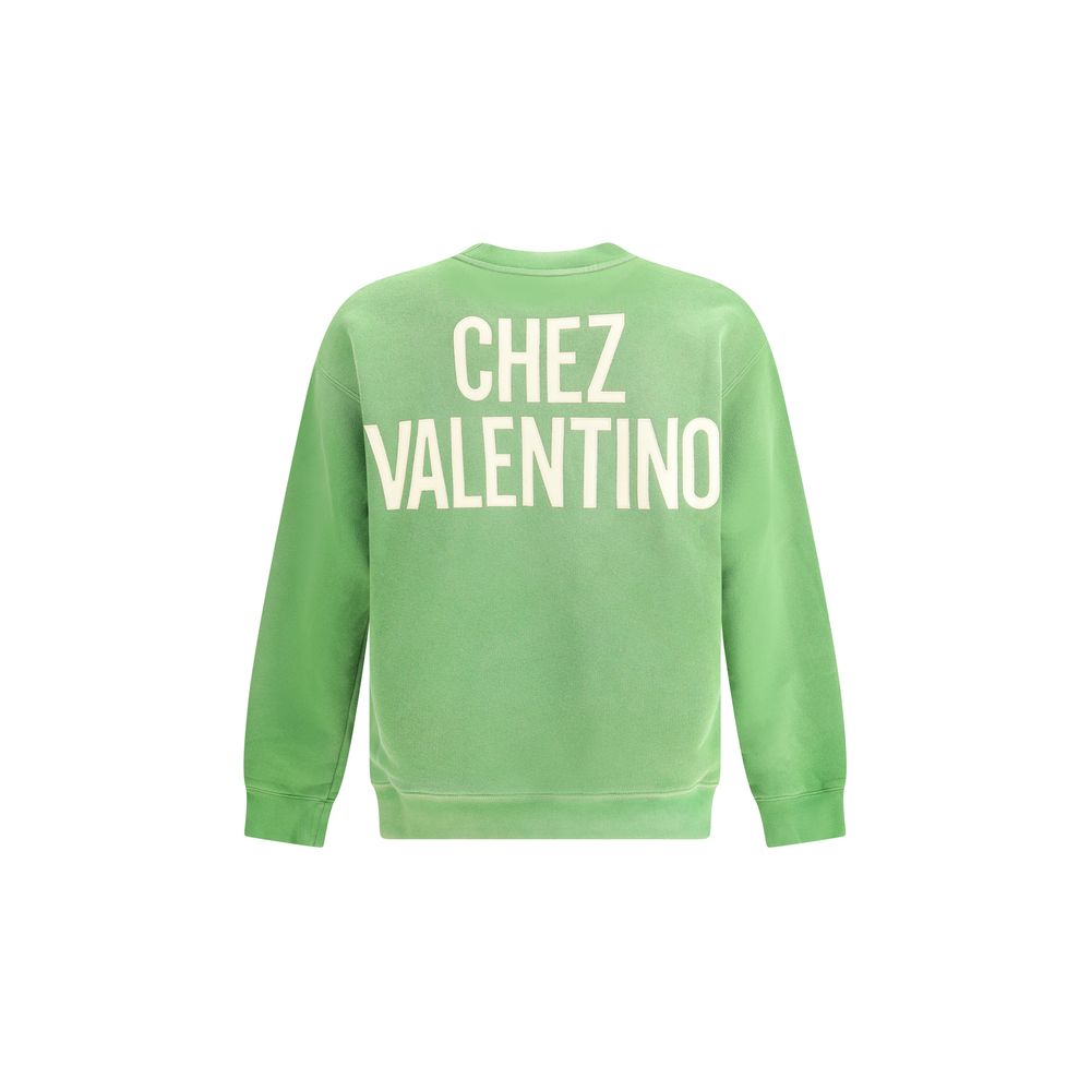 Valentino Bicolor Cotton Sweatshirt