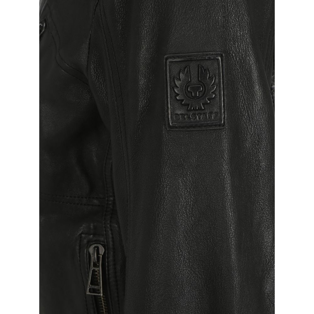 Belstaff Black Lamb Ovis Aries Aries Clothing