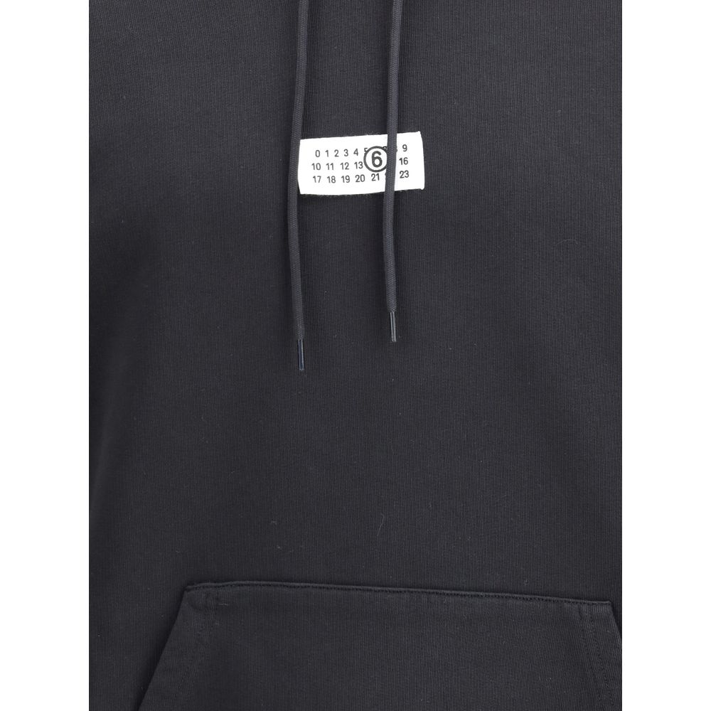 MM6 Cotton Hoodie with logo