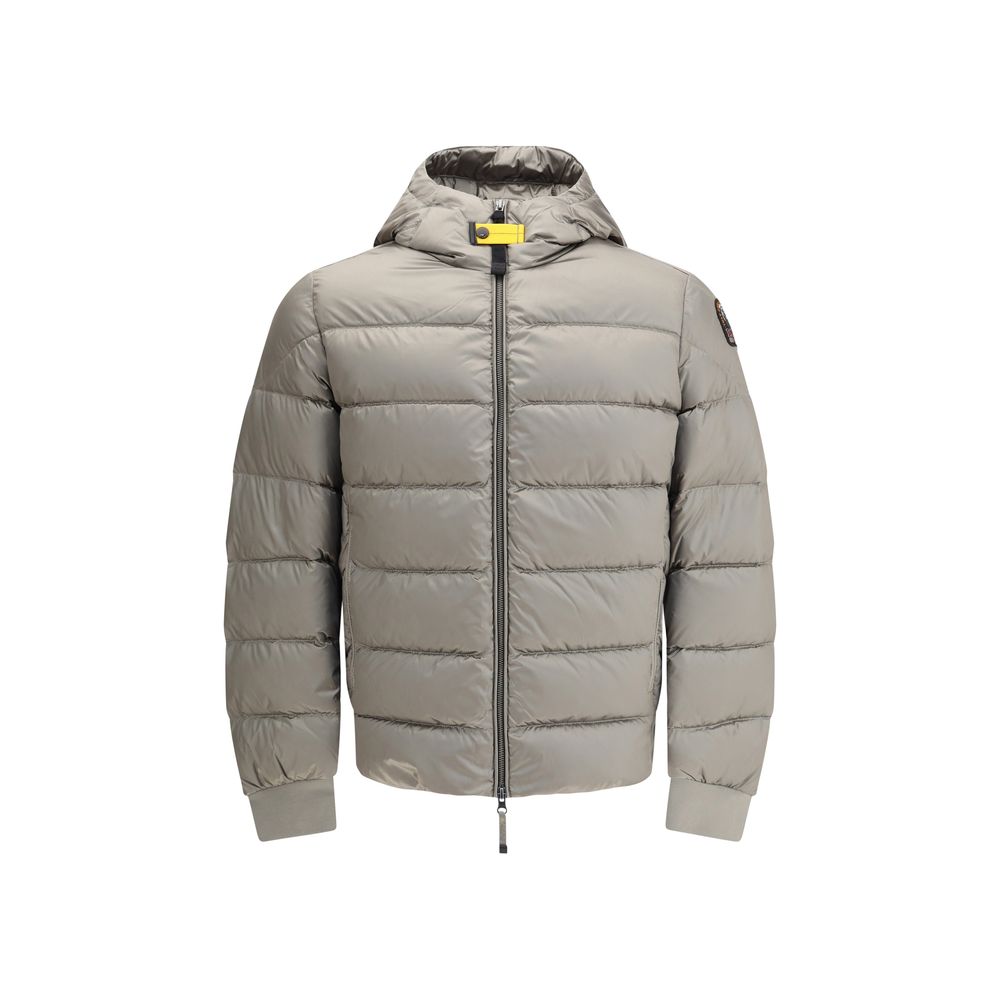 Parajumpers Gray Polyamide Full-Length Jacket
