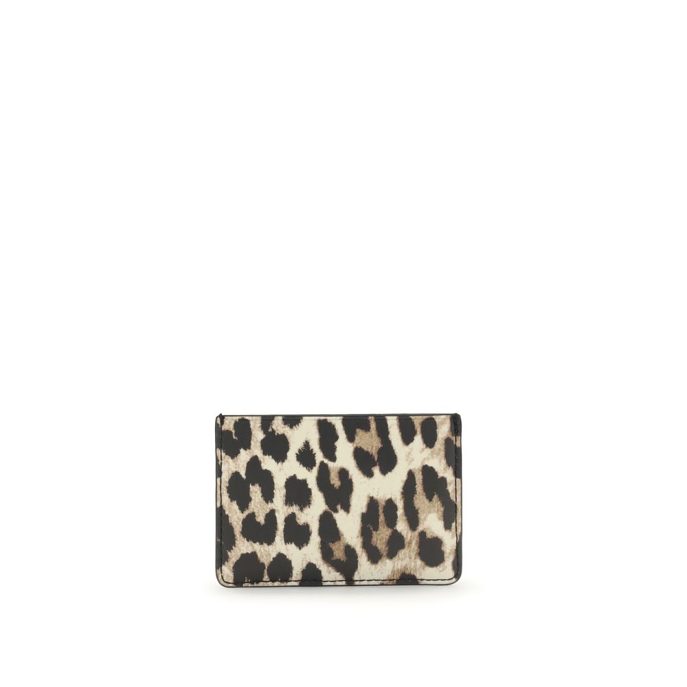 Ganni Multicolor Recycled Leather Wallet