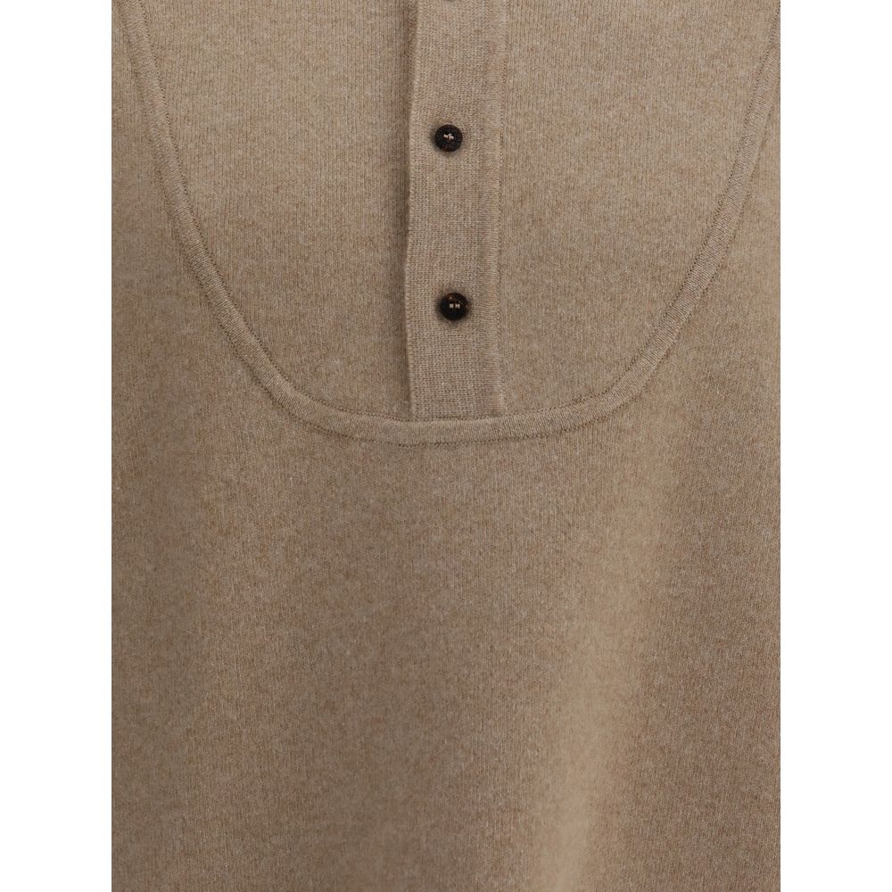 Jacquemus Nude Sweater in merino wool