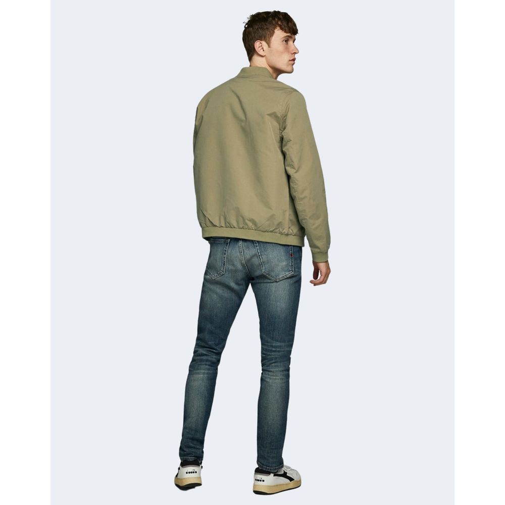 Jack Jones Green Polyester Bomber