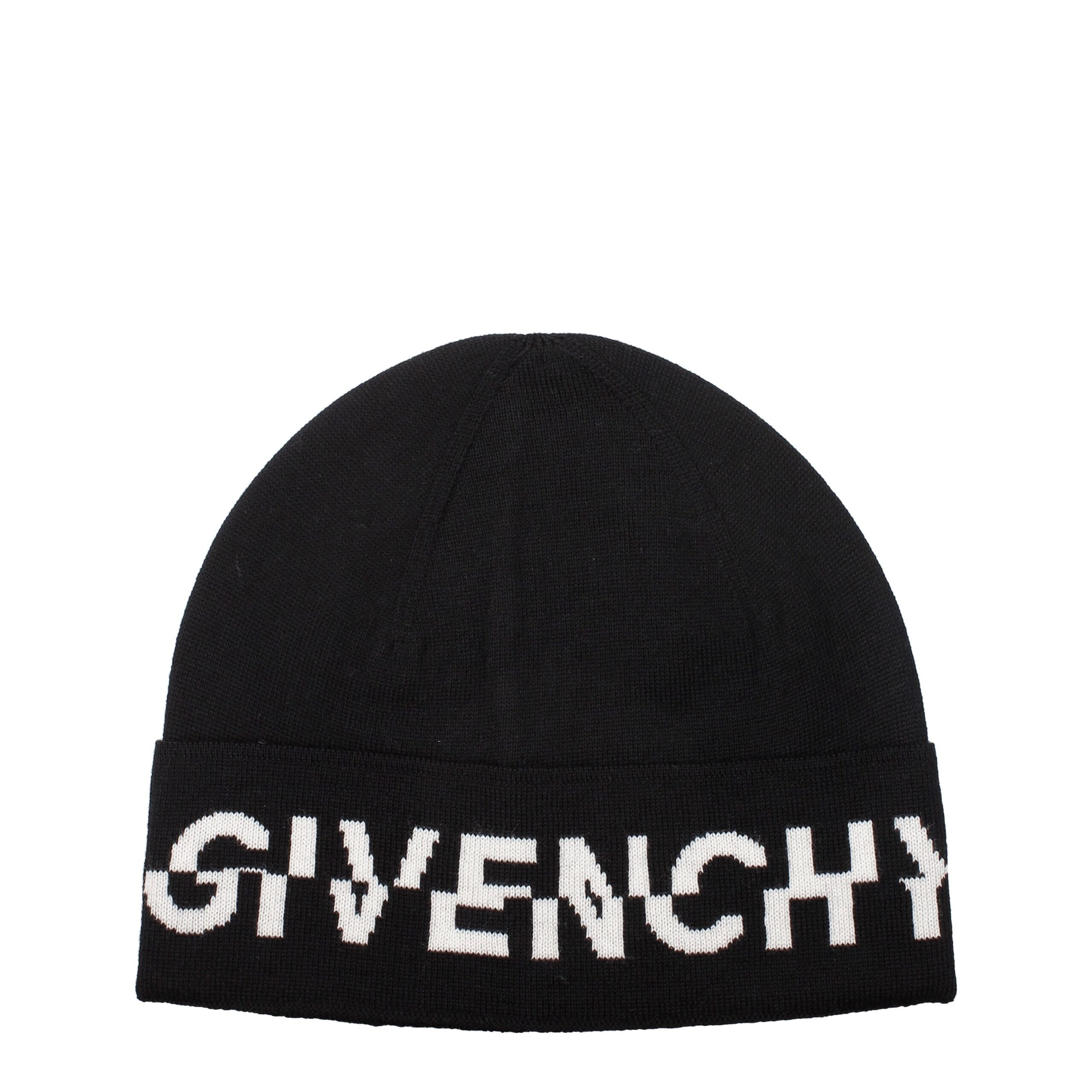 Givenchy Black Wool Beanie