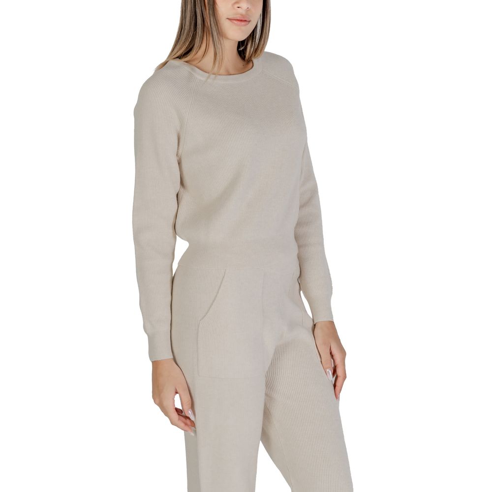 Cleré Beige Viscose Sweater