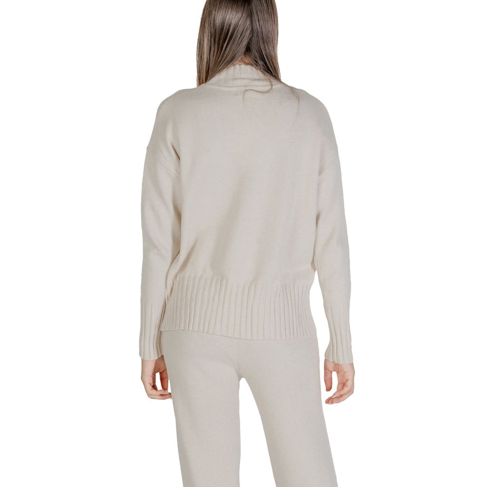 Cleré Beige Viscose Cardigan