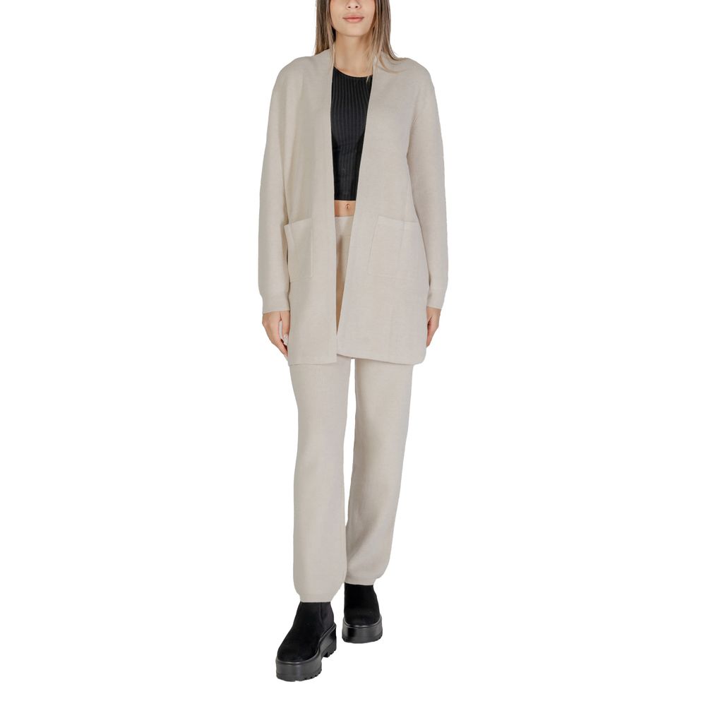 Cleré Beige Viscose Cardigan