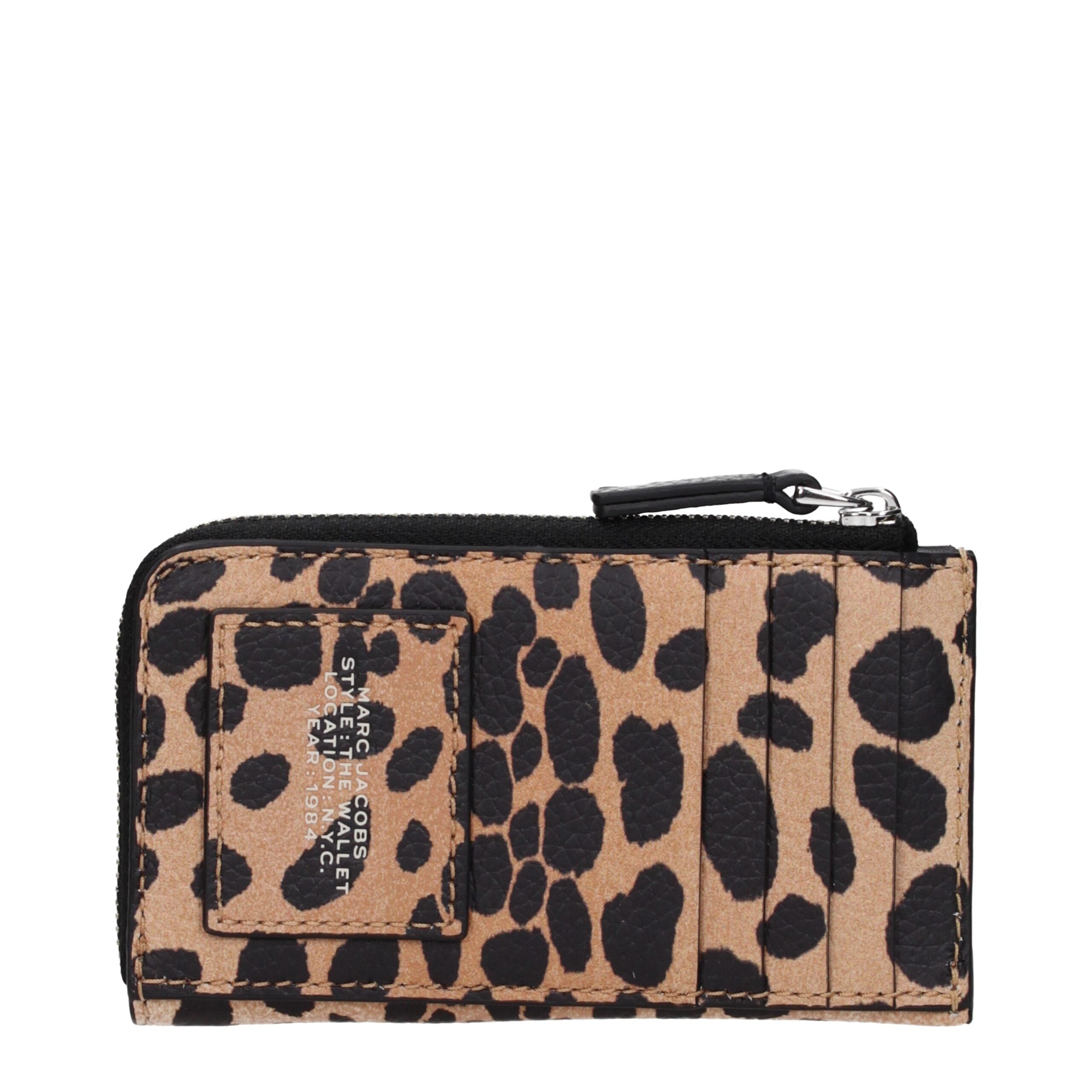 Marc Jacobs Brown Leather Wallet
