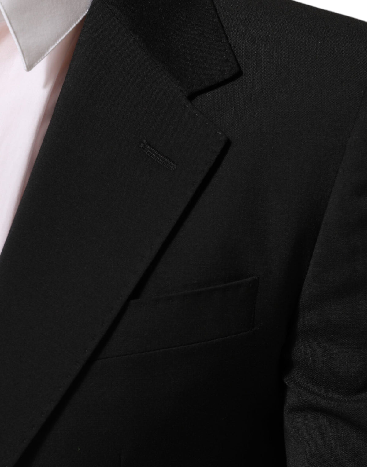 Dolce & Gabbana Black STAFF 2 Buttons Suit Jacket Blazer