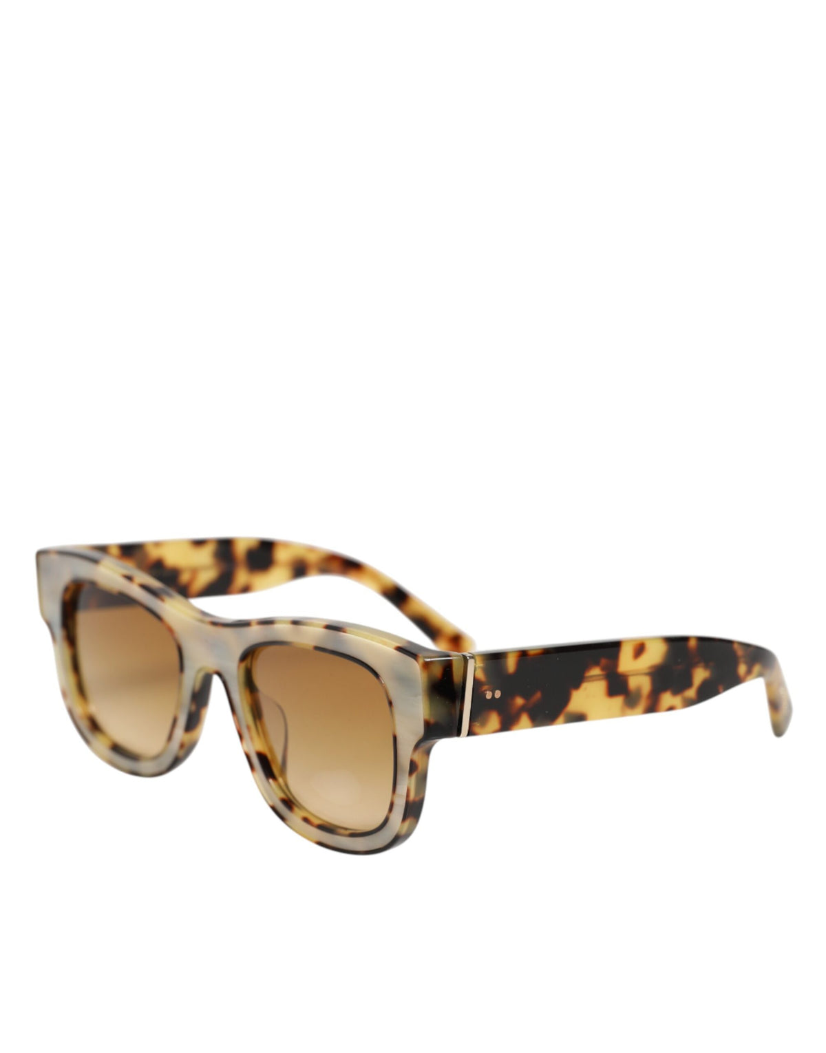 Dolce & Gabbana DG4379F White Tortoiseshell Gradient Acetate Shades Sunglasses