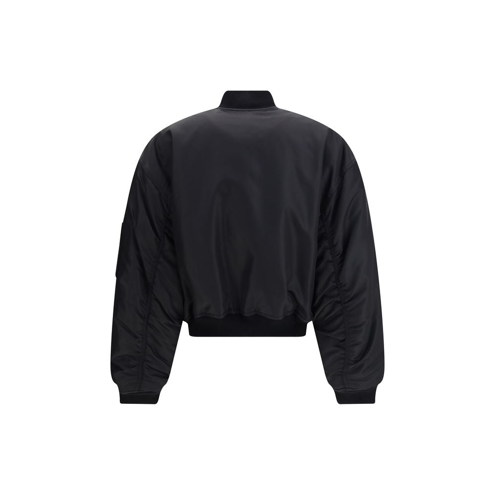 Balenciaga Black Polyamide Bomber