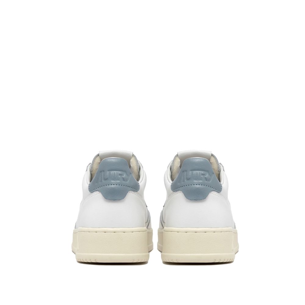 Autry White Leather Low Top Sneakers