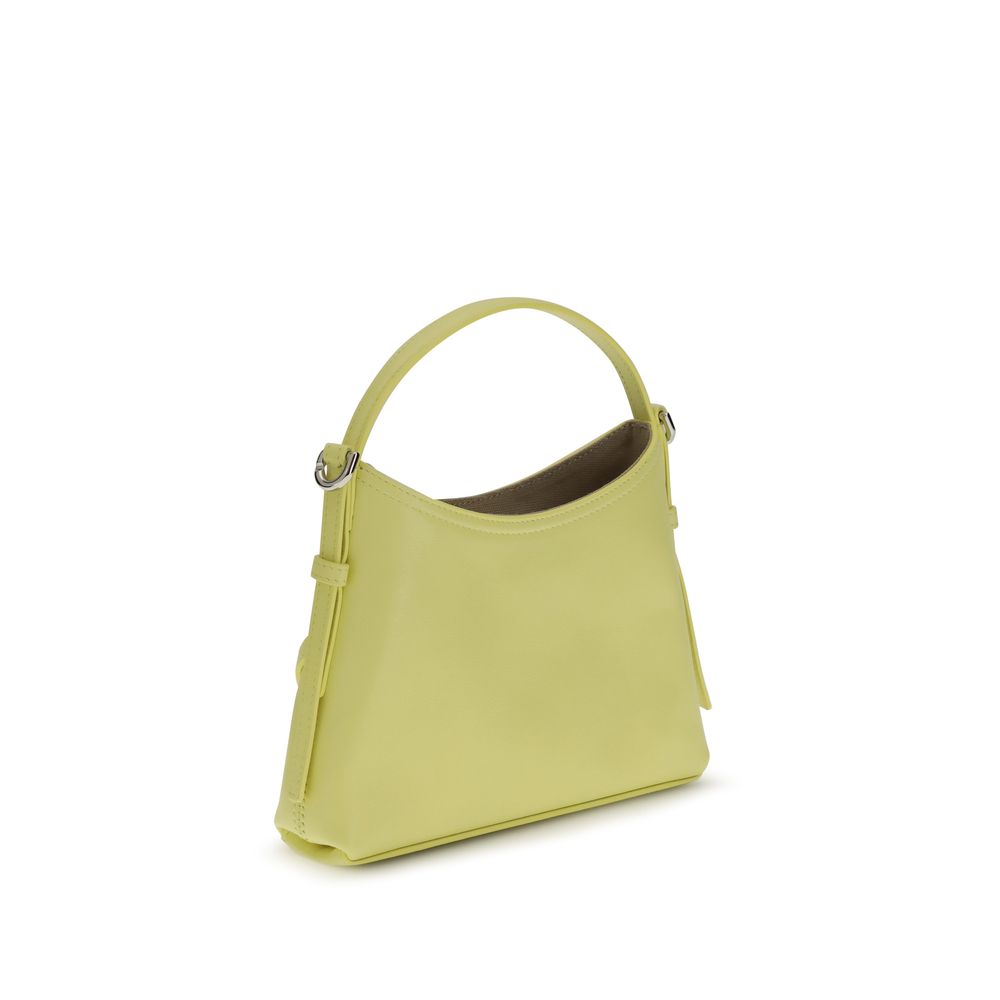 Givenchy Yellow Calf Leather Bos Taurus Shoulder Bag