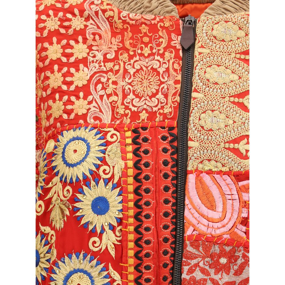 Ella Multicolor Cotton Bomber