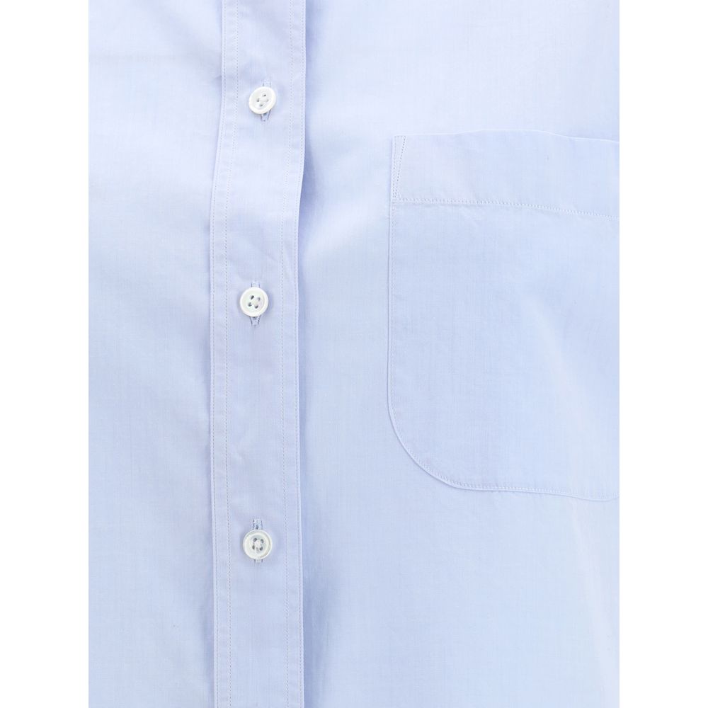 The Row Blue Cotton Shirt