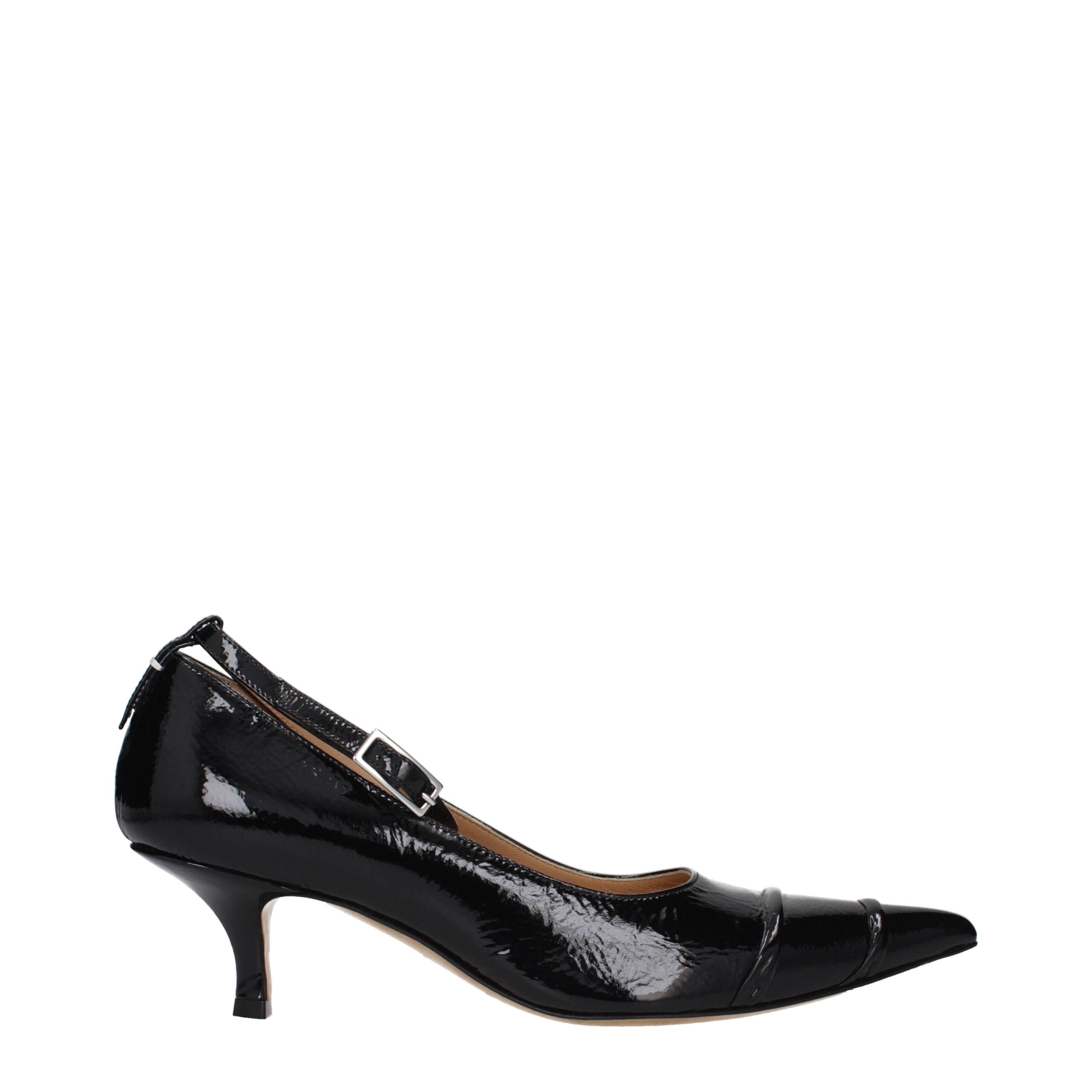 Maison Margiela Black Leather Pumps