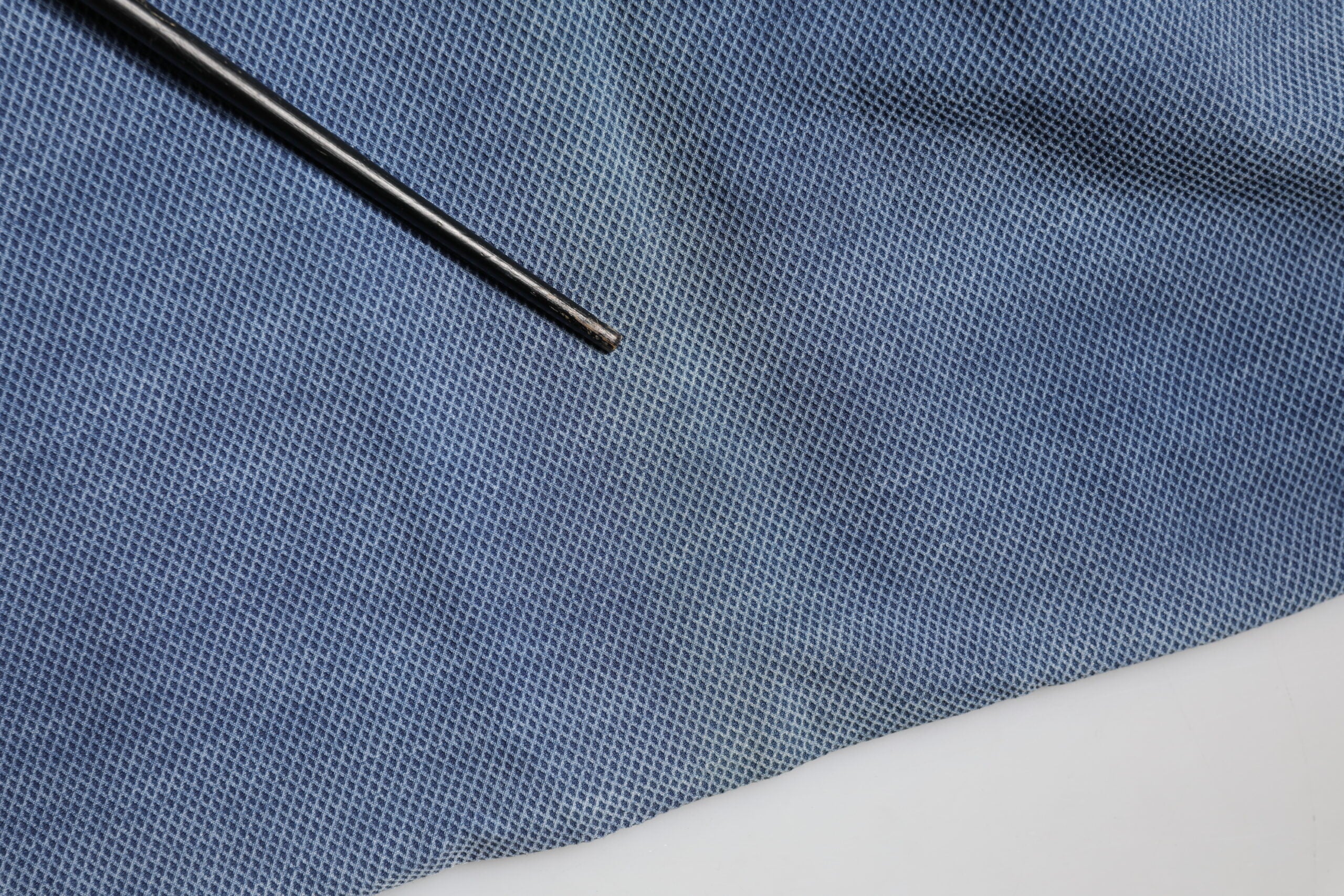 Nine In The Morning Blue Cotton Stretch Men Chino Trouser Pants