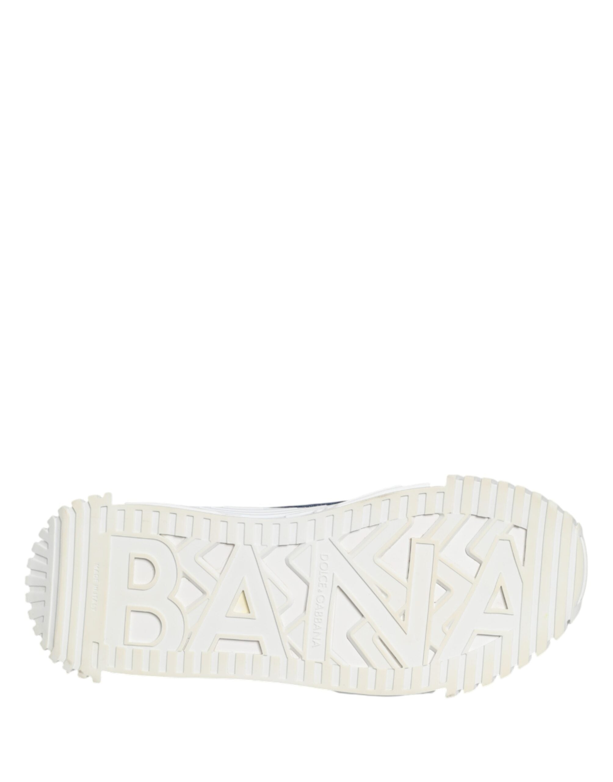 Dolce & Gabbana Multicolor Lace Up Low Top NS1 Sneakers Shoes