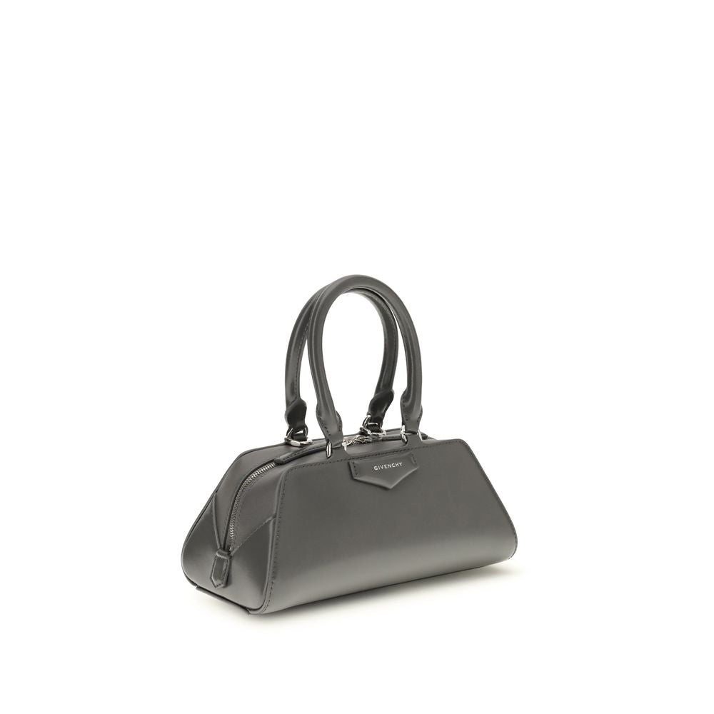 Givenchy Gray Calf Leather Bos Taurus Shoulder Bag