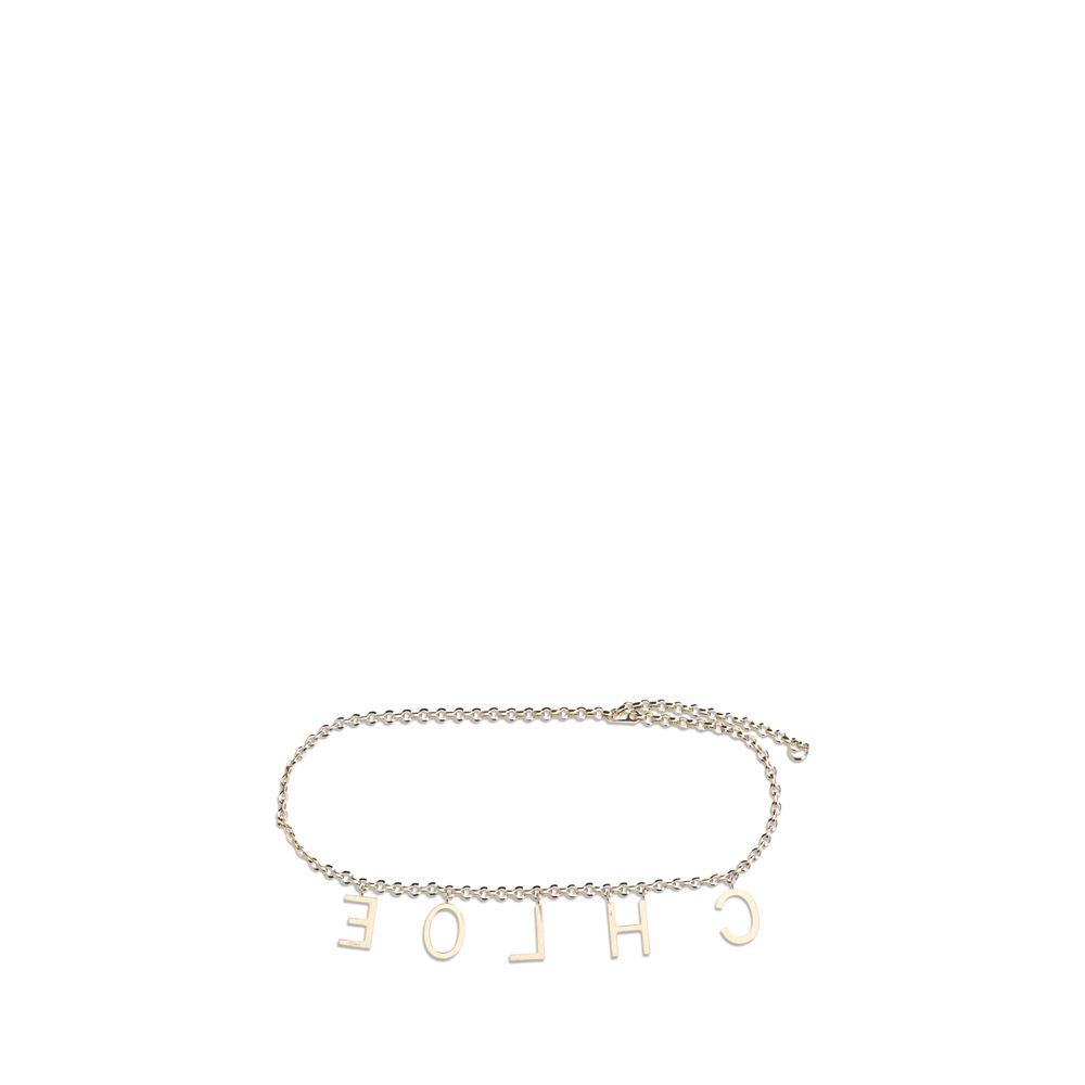 Chloé Gold Metal High-Waist Belt