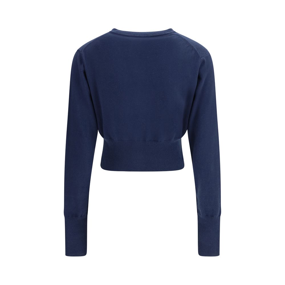 Vivienne Westwood Blue Cotton Cardigan