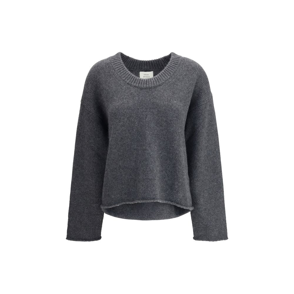 Loulou De Saison Gray Cashmere Cashmere Sweater
