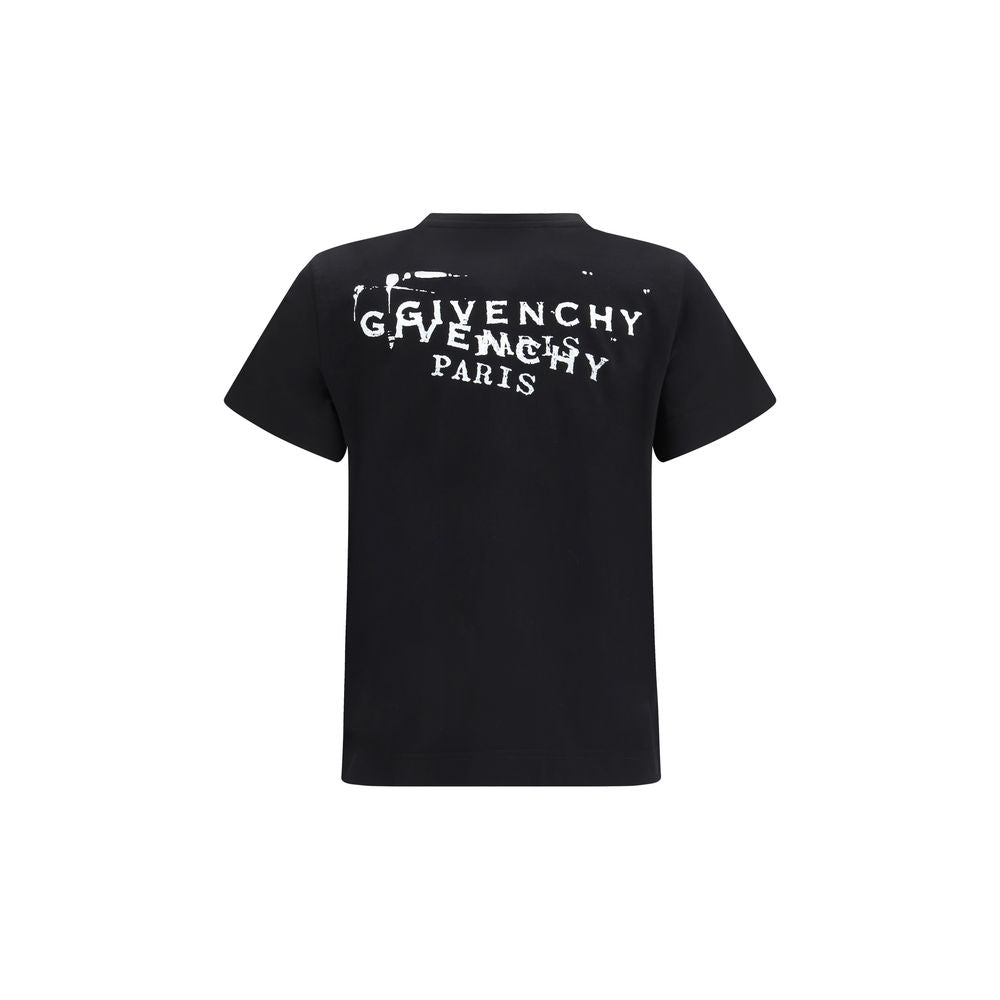 Givenchy Black Cotton T-Shirt