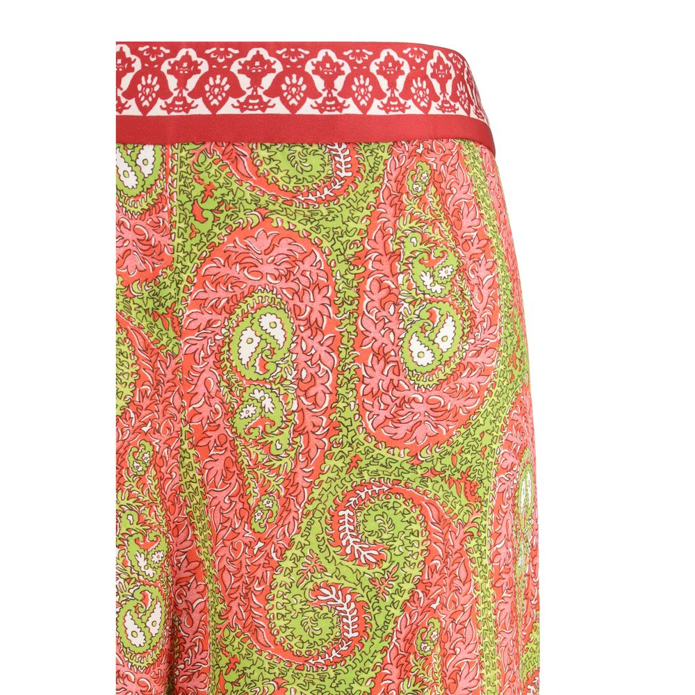 Etro Multicolor Polyester Pants