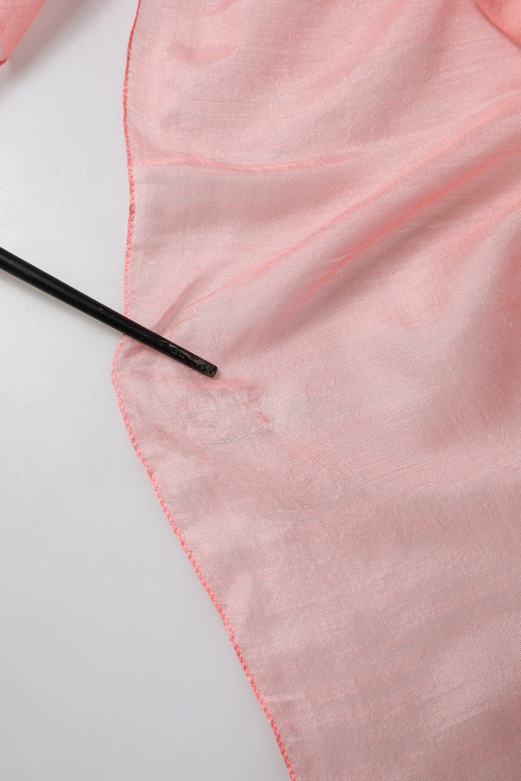 Dolce & Gabbana Light Pink Stole Neck Wrap Shawl Scarf